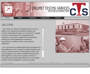 calumettesting.com: Calumet Testing Services :: Testing & Inspection
