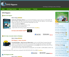 dvd-rippers.org: DVD Rippers - Free Download DVD Ripper, DVD Rippers for Mac to Rip DVD
Download the best DVD Rippers, DVD Ripper for Mac, Video Converter to rip DVD and convert videos to almost any video/audio format.