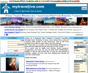 mytraveljive.com: My Travel Jive
My Travel Jive - Meet People Around The World On Your Travels!