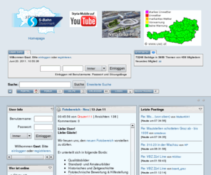 styria-mobile.info: Styria-Mobile Home - Styria-Mobile
Schwerpunkt-Themen Verkehr, Bautätigkeiten und Stadtentwicklung in Graz und in der gesamten Steiermark