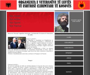 veterani.net: Organizata e Veteranëve të Luftës së UÇK-së
description