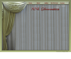 anidecoracion.com: .:Ani Decoration:.
Ani Decoracion blinds, curtains, roller blinds