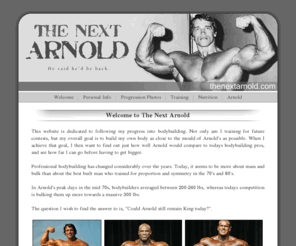 thenextarnold.com: The Next Arnold - Bodybuilding Profile of Robert Stephenson
