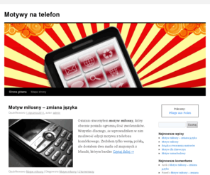 leitmotiv.com.pl: Motywy na telefon
Motywy na telefon