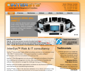 worldwidegenerics.com: Support when you need IT  - InterSys - Risk & IT consultancy
> InterSys