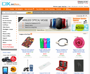 dealextreme-us.com: Cool Gadgets at the Right Price - Worldwide Free Shipping - DealExtreme
Online shopping for cool gadgets at the right price. Buy cheap computers, electronics, car accessories, cellphones, iPhone, apparels and home gadgets on DealExtreme, free shipping for all orders.