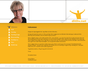 ditliv.net: Ditliv v/ Hanne Bjerre - Coaching, Unge, Foredrag
DitLiv.net v/ Hanne Bjerre i Nordsjælland tilbyder coaching, personlig udvikling og foredrag for unge. Sig farvel til 