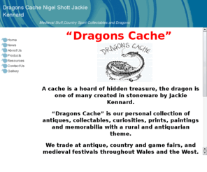 dragons-cache.com: Dragons Cache      Nigel Shott     Jackie Kennard
www.dragons-cache.com