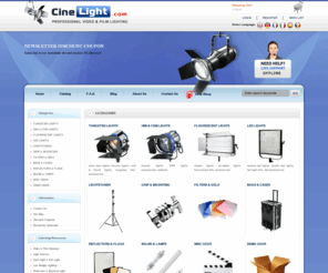 hmilight.com: Cinelight.com, Video & Film Lighting Equipment. European shop.
Affordable lighting equipment for every buget. Dealer of Cinelight-Equipment. European online store.