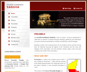 kaverikannadasangha.org: Kaveri Kannada Sangha , Dar Es Salaam , Tanzania
free website template - classic business website layout