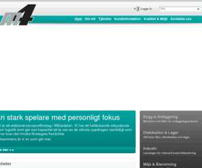 xn--srmlast-90a.com: m4 - Transporter, logistik, lager och maskiner för anläggningsarbeten
m4 är ett etablerat transportföretag i Mälardalen. Vi har ett heltäckande erbjudande inom logistik som ger oss kapacitet att ta oss an de största uppdragen samtidigt som vi har kvar det mindre företagets flexibilitet.