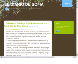 eldiariodesofia.com: El Diario de Sofia - 2008
diario,sofia,pacheco