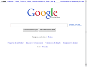 google.co.cr: Google
