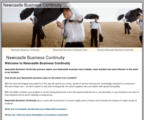 newcastlebusinesscontinuity.co.uk: Newcastle Business Continuity | Business Continuity | Plan | Planning | Management
Newcastle Business Continuity process makes your Newcastle business more reliable, more resilient and more efficient in the event of an incident.