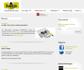 haisja.org: HAISJA - Communicatie met smaak
Communicatiebureau Haisja - Internet & Marketing Communicatie. Uw communicatie is onze passie. 