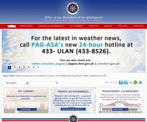 op.gov.ph: Office of the President of the Philippines
Tanggapan ng Pangulo ng Pilipinas