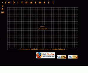 robinmassart.com: Robin Massart | Standards based web development, design and authoring.
