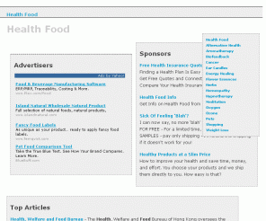 findhealthproducts.com: Health Food

Health Food
 - top news, articles, and companies on the Internet.