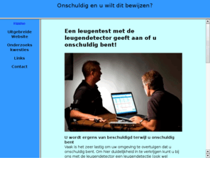 onschuldig.net: Onschuldig: Wilt u bewijzen dat u onschuldig bent?
Beschrijving van de webiste