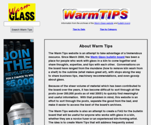 warmtips.com: About Warm Tips
About the Warm Tips website