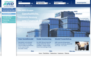 awd-holding.org: AWD Holding AG
Hier finden Sie alle Informationen zur AWD Holding AG. 