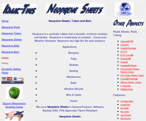 neoprene-sheets.com: Neoprene Sheets - General Purpose, FR, ESD, FDA
Neoprene Sheets - Long Flex Life, Resiliant