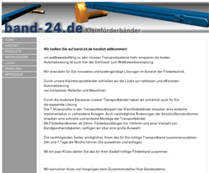 band-24.com: band-24 Kleinförderbänder Kleintransportbänder Förderbänder Transportbänder
Förderbänder und Kleinförderbänder für den Maschinenbau, kostenguenstig 24-Stunden Download von CAD-Modellen in grosser Auswahl