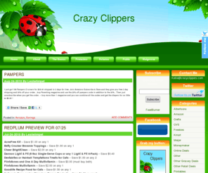 crazyclippers.com: Crazy Clippers - Clipping Coupons to save cash!!
Crazy Clippers.  Clipping coupons to save cash!!