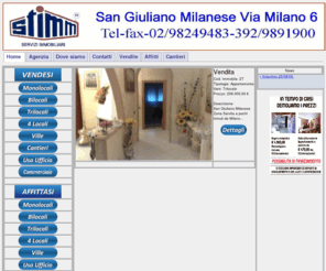 immobiliarestimm.com: Home
STIMM agenzia a San Giuliano milanese operiamo da oltre 25 anni in loco e Hinterland milanese