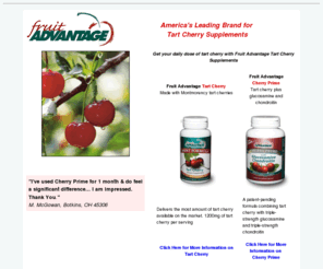 tartcherrysupplement.com: Fruit Advantage Tart Cherry Supplements and Cherry Prime | Cherry Pills | Tart Cherry Extract | Montmorency Tart Cherry Capsules | Tart Cherry
Tart cherry supplement and tart cherry powder