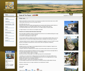 trepaesi.com: Casa di Tre Paesi: B&B in "Le Marche"........... - B&B - Holiday apartments - Ferienwohnungen - Appartamenti vacanza -
Heerlijke ongedwongen vakantie in Italie op een oude wijnboerderij in het hart van 