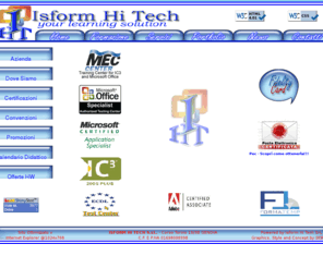 isformht.it: Isform Hi Tech - Istituto Superiore di Formazione
Isform Hi Tech S.r.L. - Corsi informatica Genova - Servizi Informatici