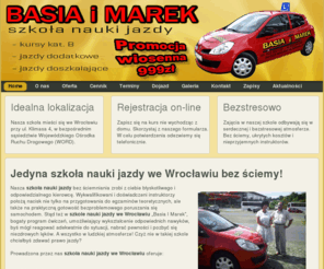 prawojazdywroclaw.com: Szkoła Nauki Jazdy Wrocław Basia i Marek
Jedyna szkoła nauki jazdy we Wrocławiu bez ściemy! Nasza szkoła nauki jazdy bez ściemniania zrobi z ciebie błyskotliwego i odpowiedzialnego k...