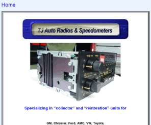 tj-auto-radios-speedometers.com: tj auto radios tape players speedometers
