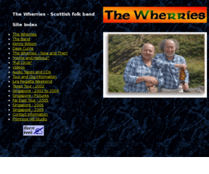 wherries.co.uk: The Wherries - Scottish Folk Band from Inverclyde - Scotland
The Wherries perform Scottish and Irish traditional Folk music in concert, on CD and video. The Wherries fun concerts are legendary across the world!!