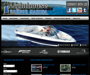 lighthouseharbor.com: New & Preowned Boat sales,Lighthouse Harbor Marina, Greentown, PA, Lake Wallenpaupack, Pocono Mountains
Conveniently located in the Pocono mountains, Lighthouse Harbor Marina is a full service boat dealer in Greentown, Pennsylvania selling Monterey, Bennington pontoons, Ski Centurion Wakeboard boats on Lake Wallenpaupack.  We also carry Mercury / Mercruiser, Yamaha, & Volvo Penta Marine Engines. Stop in today for parts or schedule your boat service with us!