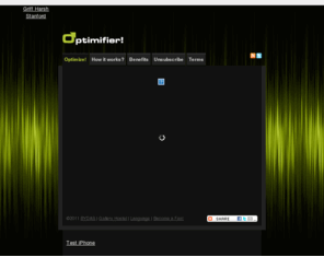 optimifier.com: Optimifier! Be visited! Optimize your web ranking!
Optimifier! is a new tool to improve your webpage ranking on google, bing, yahoo, and other search engines by improving the trafic rate to your website.