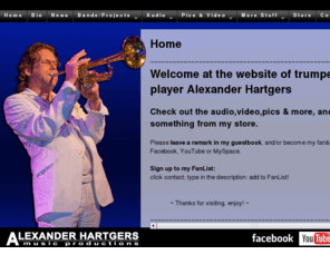 alexanderhartgers.com: Alexander Hartgers Music Productions
