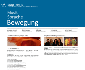 eurythmieausbildung-nuernberg.de: Eurythmie Nürnberg | Berufsfachschule für Eurythmie Nürnberg
Eurythmie Grundausbildung: Bewegungskunst mit Musik und Sprache Berufsfelder: Kunst, Pädagogik und Therapie