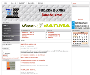 fundaciontorredelemos.es: FundaciÃ³n Torre de Lemos - INICIO
Joomla - the dynamic portal engine and content management system