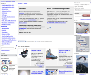 gleitschirm-direkt.com: Gleitschirm Shop - Paragliding & Snowkite Versand von Gleitschirm Direkt
Gleitschirm Shop - Paragliding & Snowkite Versand von Gleitschirm Direkt -