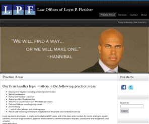 lpfletcherlaw.com: Law Offices of Loyst P. Fletcher
