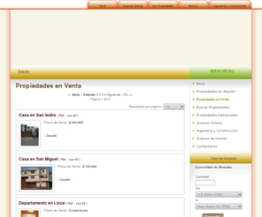 sanseisac.com: Propiedades en Venta
Sansei Inmobiliaria - asesoria y apoyo en adquisición de inmuebles tanto en venta como en alquiler