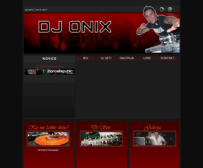 djonix.com: Dj Onix : Domov
DJ ONIX