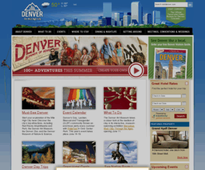dmcvb.org: Denver Colorado Tourist & Vacation Information | VISIT DENVER
Denver Colorado's travel & tourism visitors information bureau. Find city guides, planning resources for vacations & help for tourists.