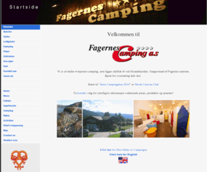 fagernescamping.com: Fagernes Camping A.S
Fagernes Camping AS er en helårs 4 stjerners camping i Valdres