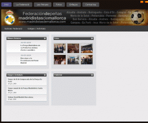 madridistasdemallorca.com: Federación de Peñas de Madridistas de Mallorca
