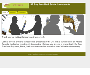 catmarinvestments.com: Home - Catmar Investments LLC
SF Bay Area Real Estate Investment Company