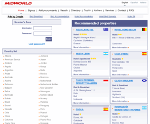 midworld.net: MIDWORLD.NET - Traveller Information Center
Midworld Networks - Traveller information center - Accommodation search engine
