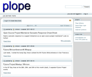 plope.org: plope - news
